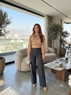 کراپ شومیز دخترانه